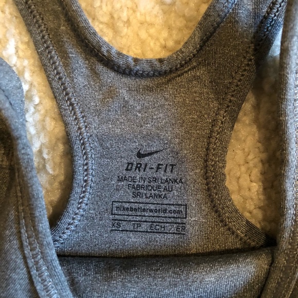 Nike Grey compression sportsbra!! - Picture 2 of 2